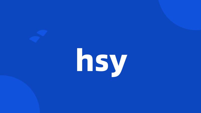 hsy