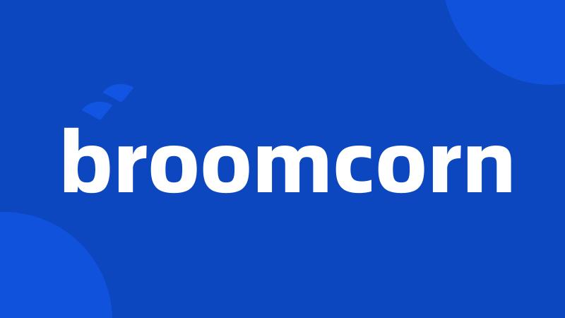 broomcorn