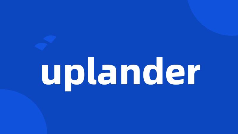 uplander