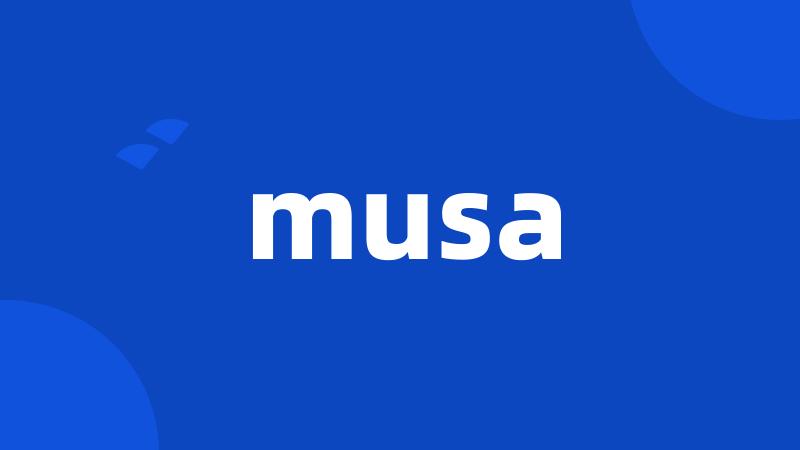 musa