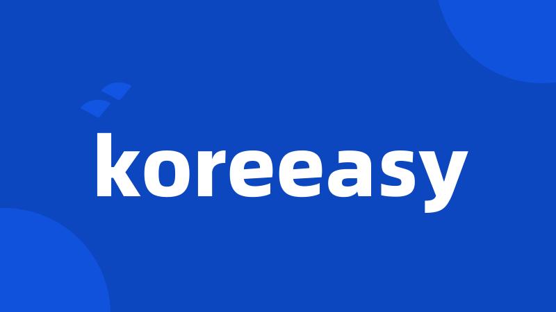 koreeasy