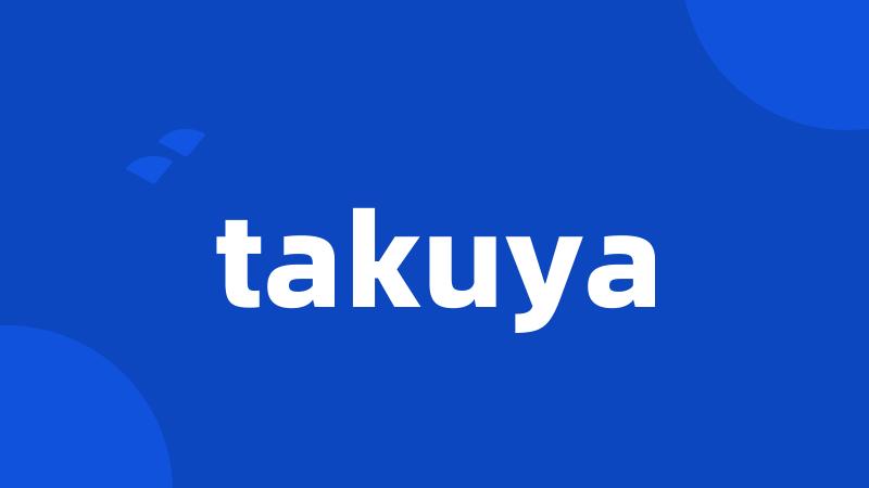 takuya