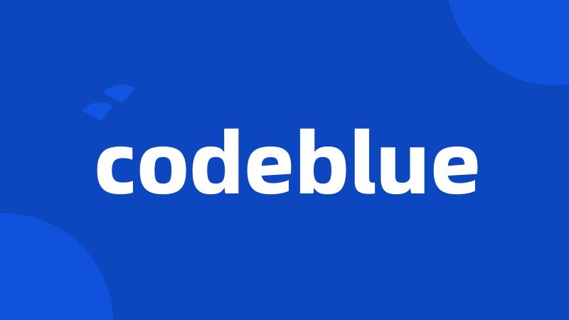 codeblue