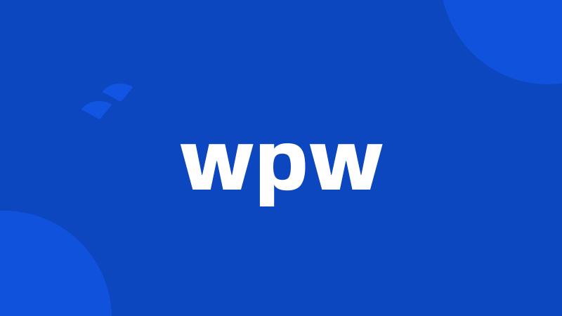 wpw