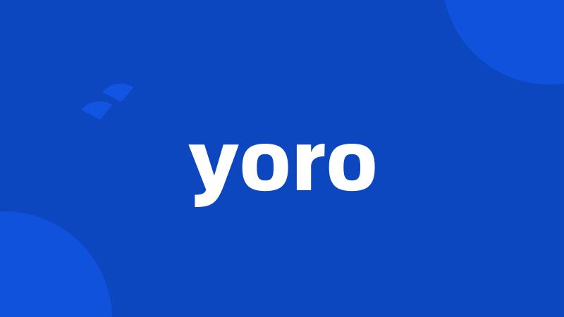 yoro