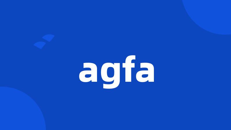 agfa