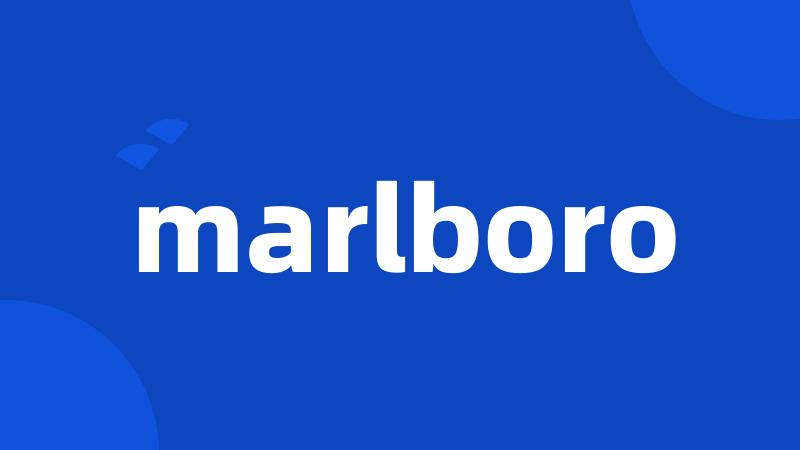 marlboro