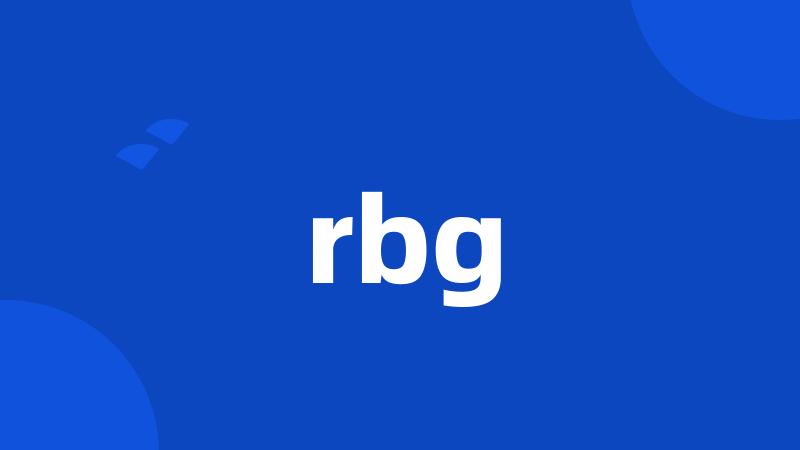 rbg