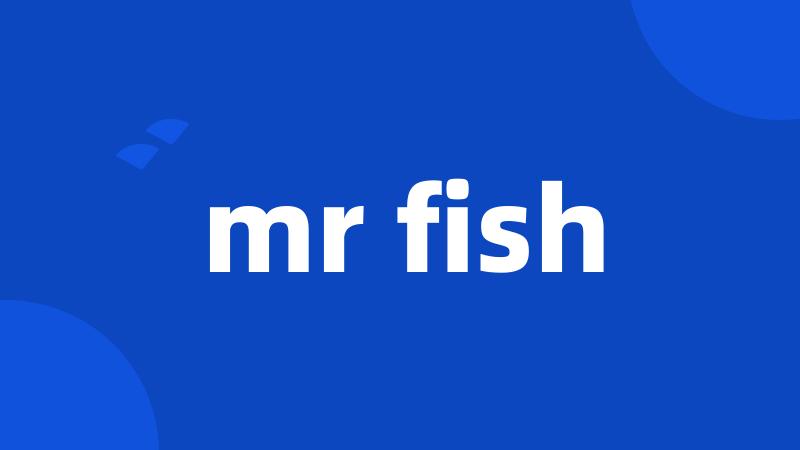 mr fish