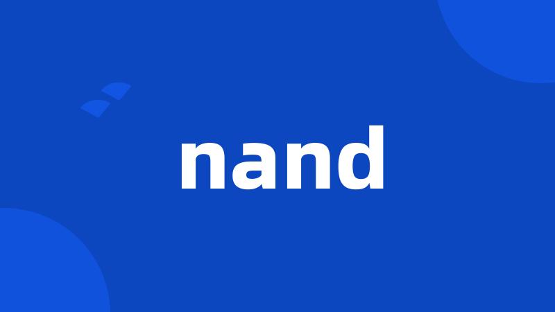 nand