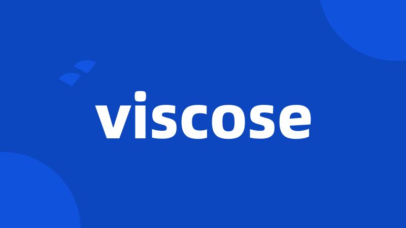 viscose