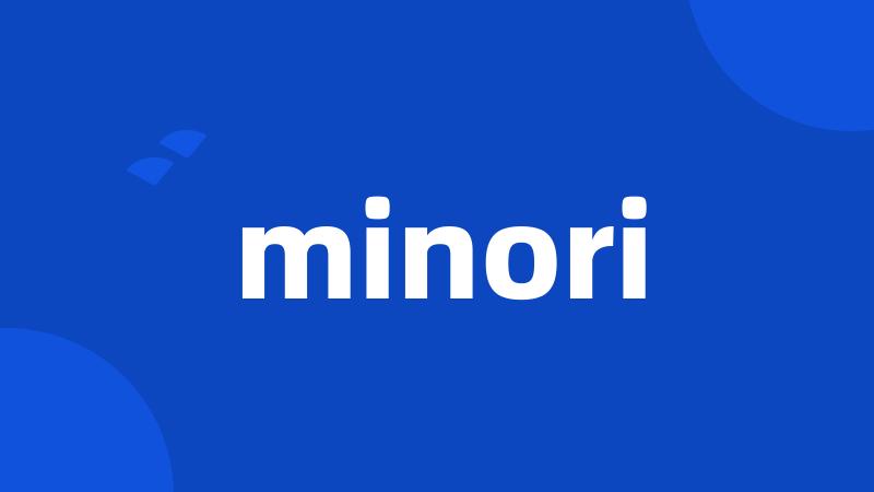 minori