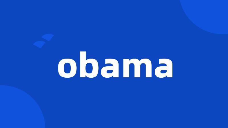 obama