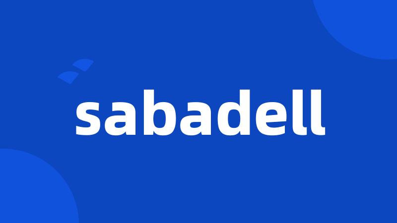 sabadell