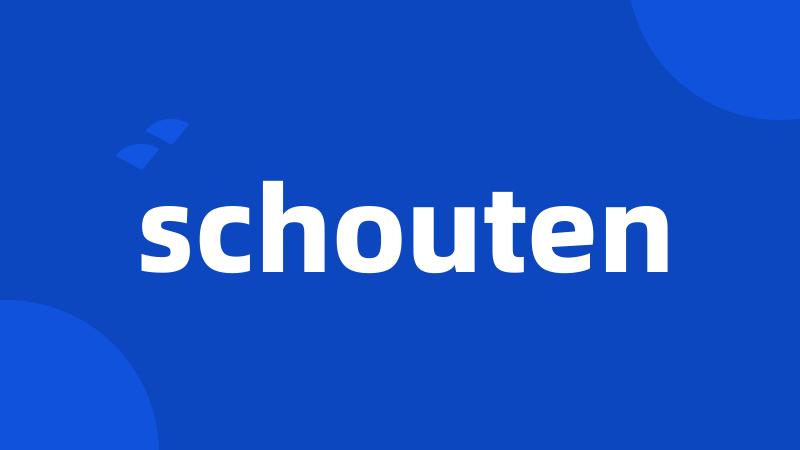 schouten