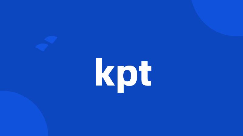 kpt