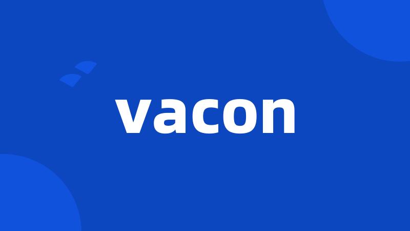 vacon