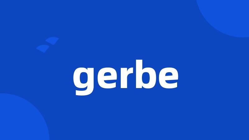 gerbe