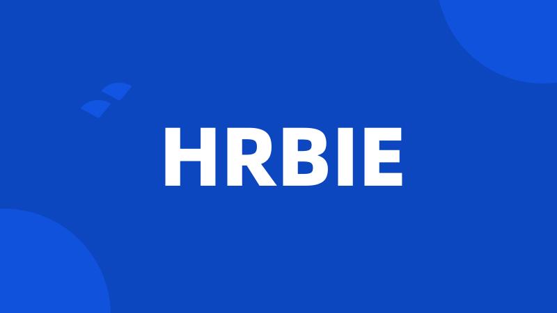 HRBIE