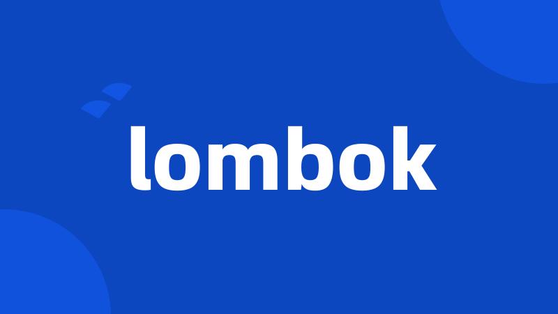 lombok