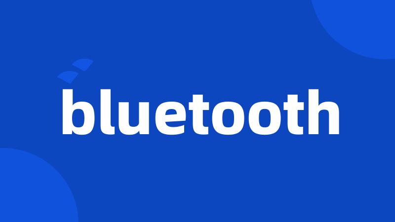 bluetooth