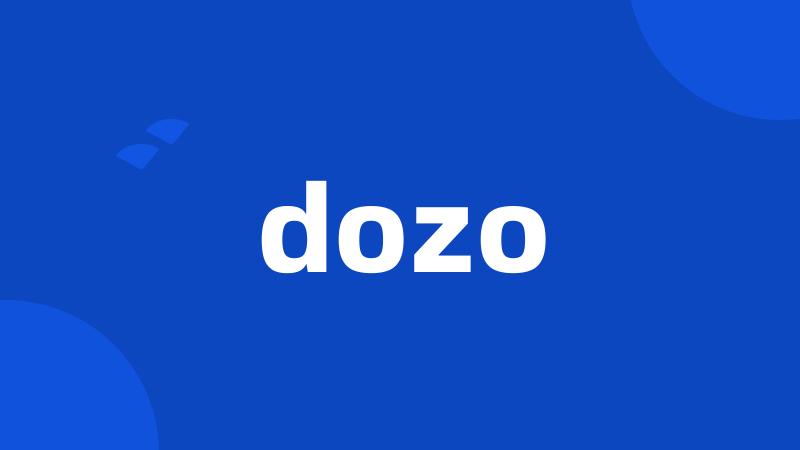 dozo