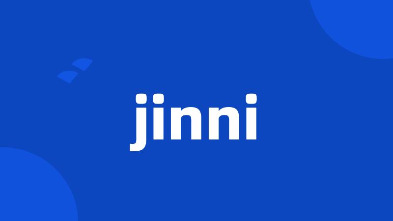 jinni