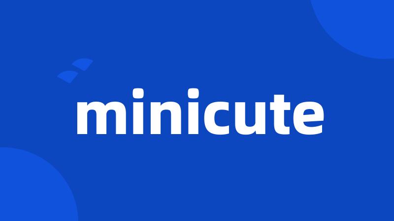 minicute