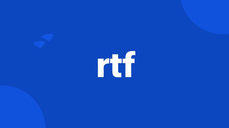 rtf