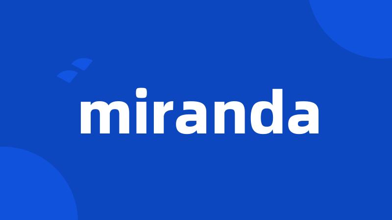 miranda