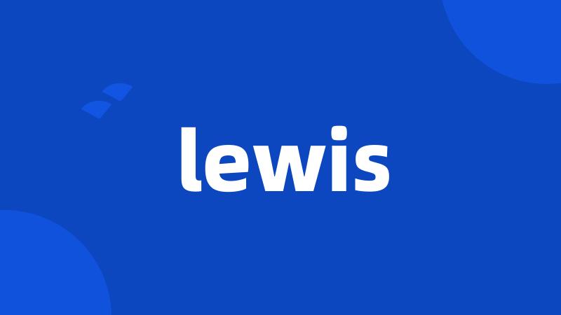 lewis