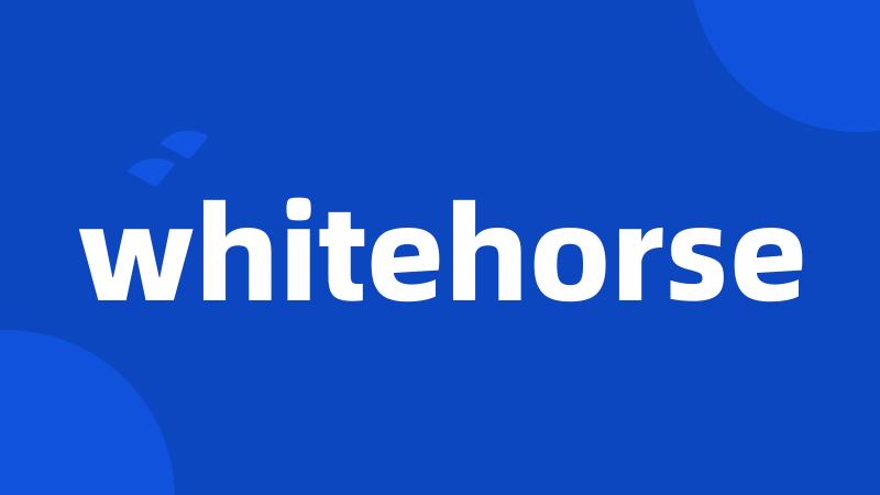 whitehorse