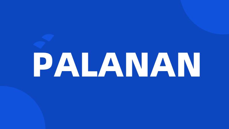 PALANAN