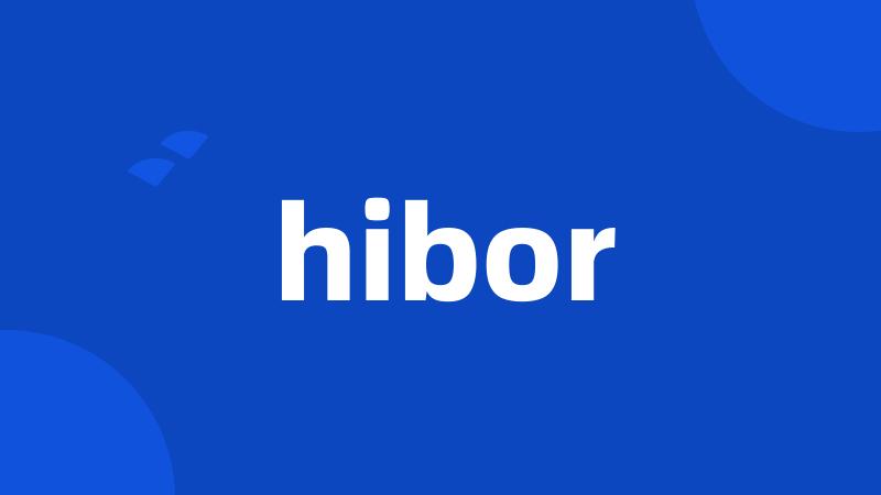 hibor