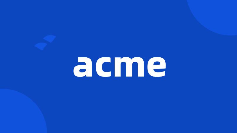 acme