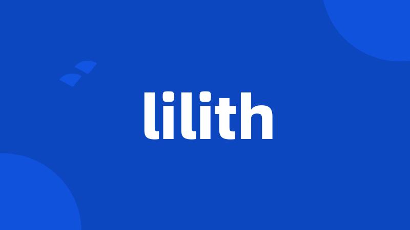 lilith