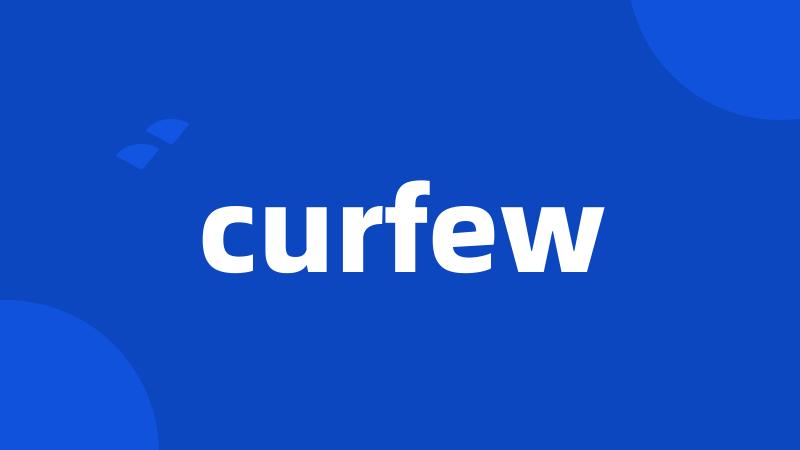 curfew