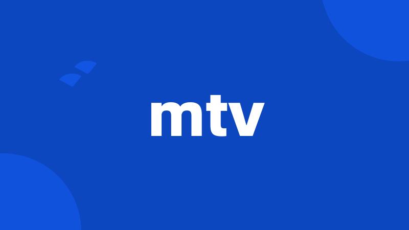 mtv