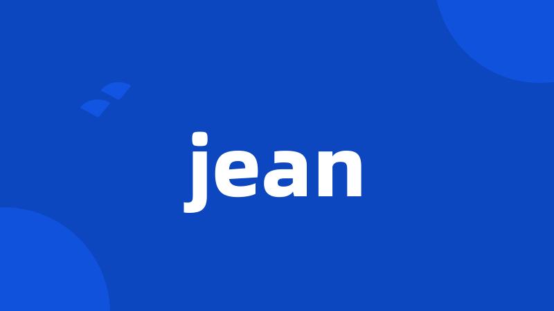 jean