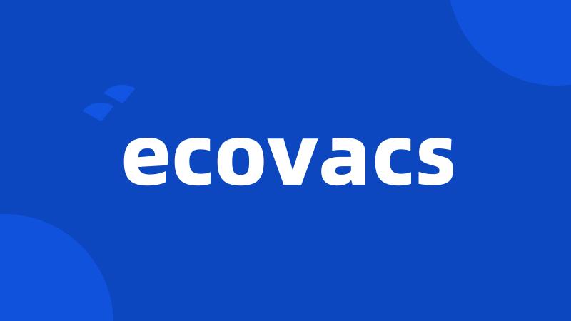 ecovacs