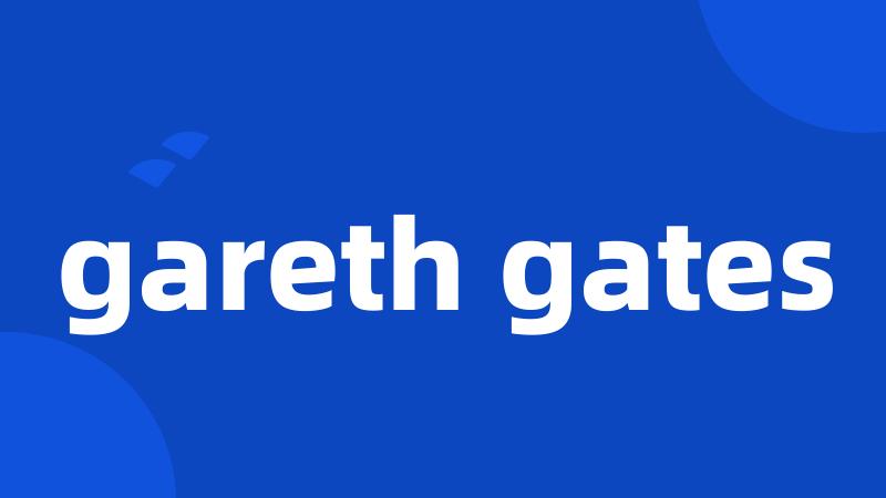 gareth gates