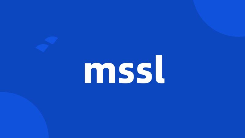 mssl