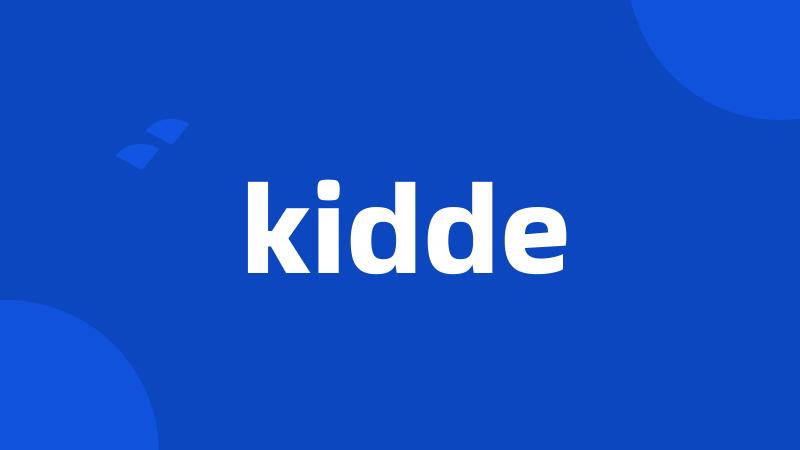 kidde