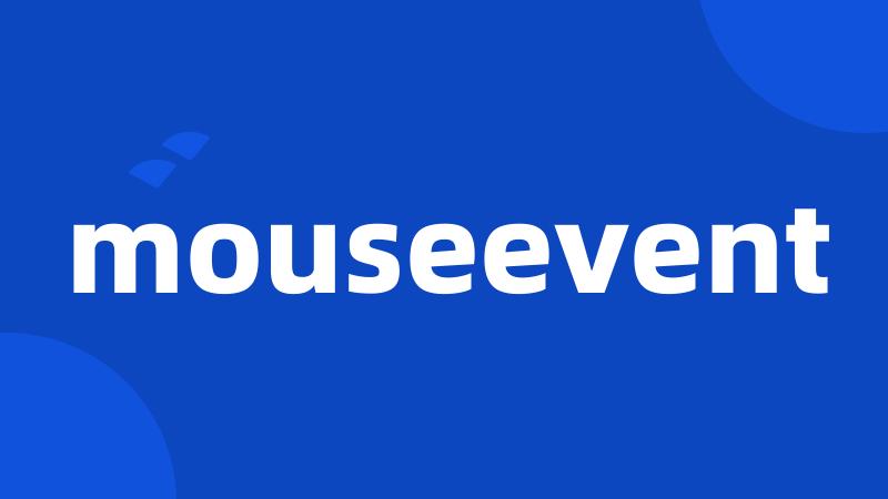 mouseevent