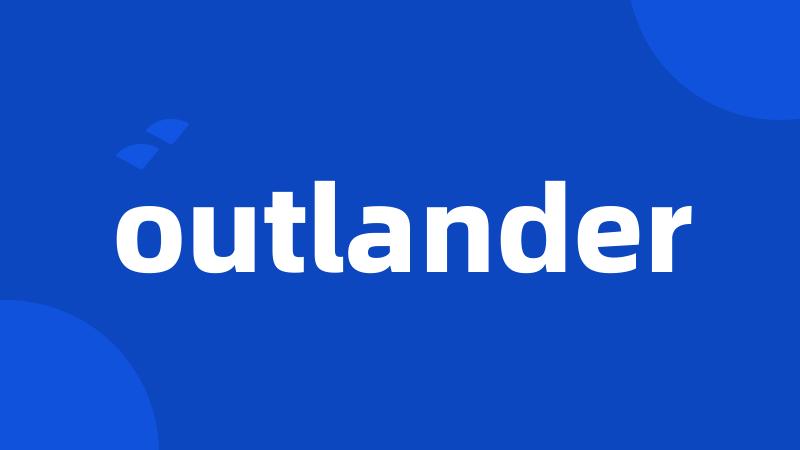 outlander