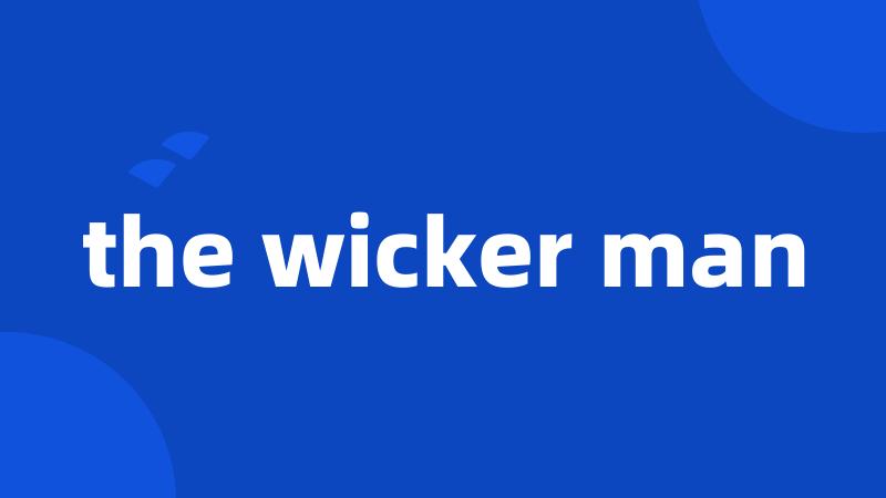 the wicker man