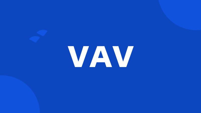 VAV