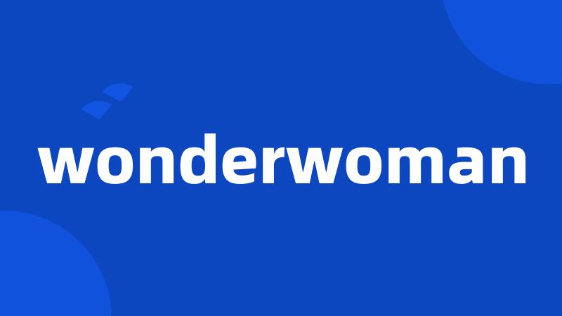wonderwoman