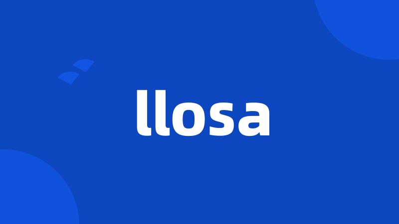 llosa