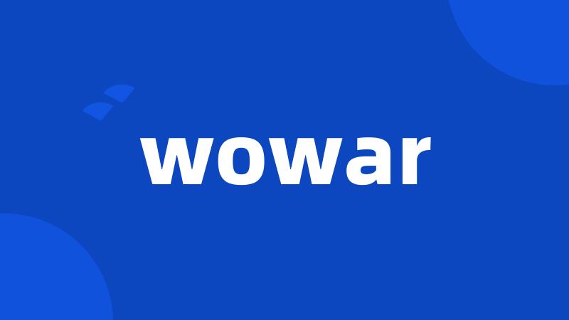 wowar